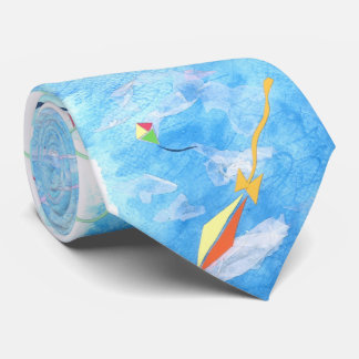 Kites and Sky Necktie Krawatte