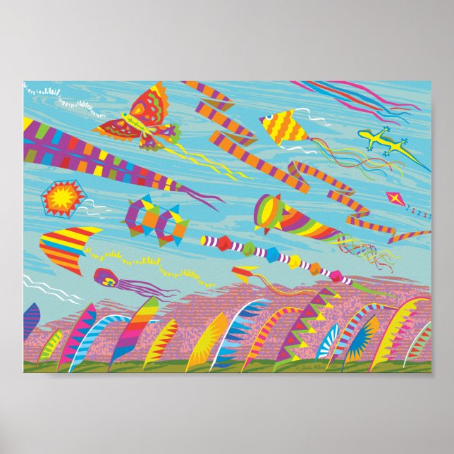 Kites & Banners Poster (Vorne)