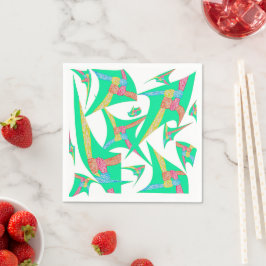 Kites of Connection Paper Napkins Serviette