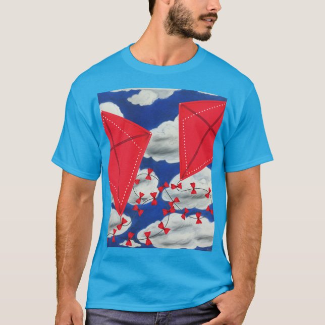 Kites und Klouds T-Shirt (Vorderseite)