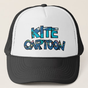 Kitesurf - Kitecartoon hat Truckerkappe