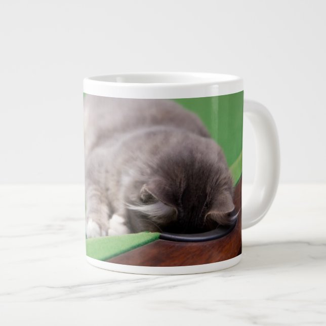Kitesurfbad Jumbo-Tasse (Vorderseite Rechts)