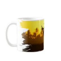 Kitesurfen bei Sunset Silhouette