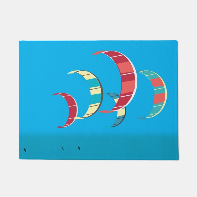 Kitesurfen Fußmatte (Vorderseite)