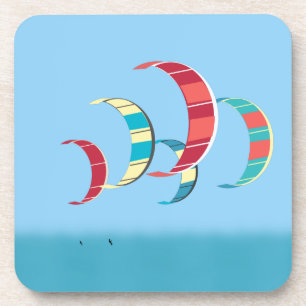 Kitesurfen Getränkeuntersetzer