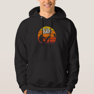 Kitesurfen Kite Board Surfer Wassersport Strand Hoodie
