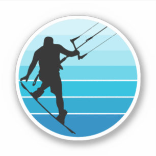 Kitesurfen Kiteboarding Kitesurfen Reiten Windspor Aufkleber
