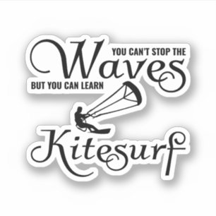 Kitesurfen Kiteboarding Kitesurfen Reiten Windspor Aufkleber