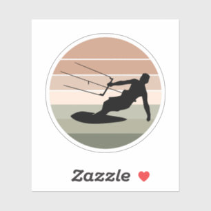 Kitesurfen Kiteboarding Kitesurfen Reiten Windspor Aufkleber