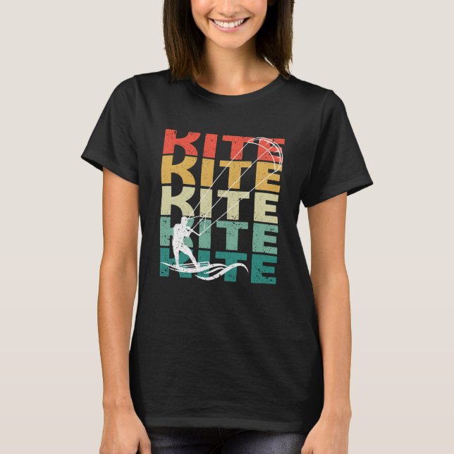 Kitesurfen Kiteboarding Kitesurfen T-Shirt (Vorderseite)