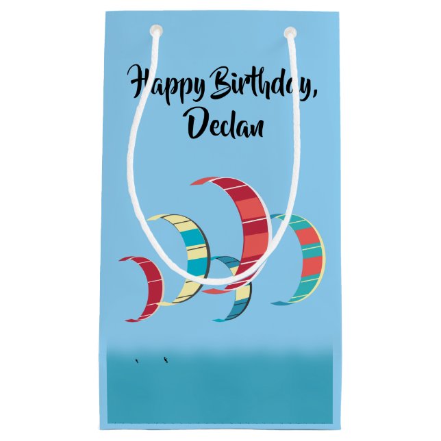Kitesurfen Kleine Geschenktüte (Vorderseite)