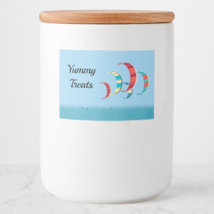 Kitesurfen Lebensmitteletikett