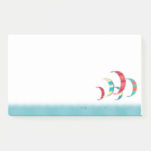 Kitesurfen Post-it Klebezettel