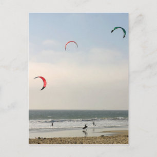 Kitesurfen Postkarte