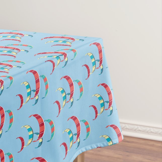 Kitesurfen Tischdecke (Beispiel)