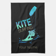 Kitesurfen Vintag Kiteboarder Kitesurfen