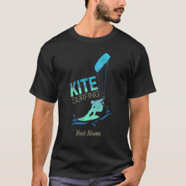 Kitesurfen Vintag Kiteboarder Kitesurfen T-Shirt