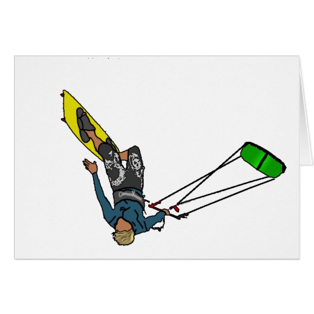 kitesurfer (Vorderseite (Horizontal))
