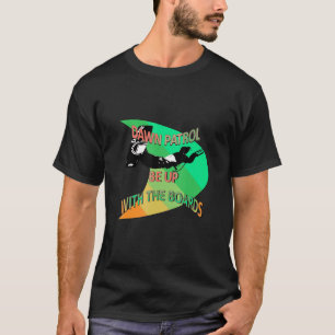 Kitesurfer Action Extreme Sport Green und Orange A T-Shirt