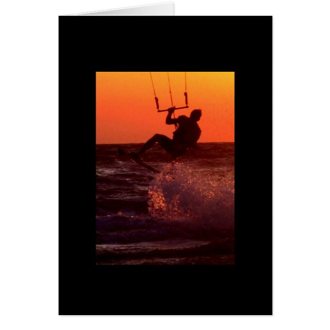 Kitesurfer auf St. Pete Beach Postcard (Vorne)