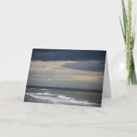 Kitesurfer Grußkarte