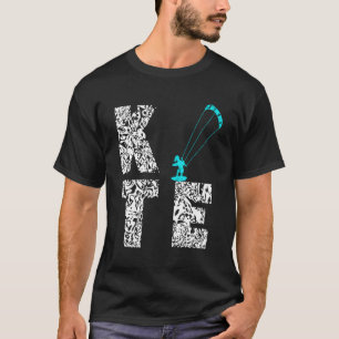 Kitesurfer Kitesurfen Kiteboard Windsurfing Surf T-Shirt