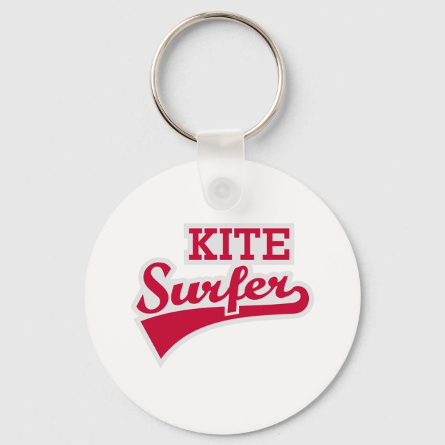 Kitesurfer Schlüsselanhänger (Vorderseite)