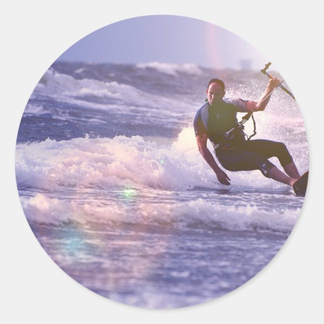 Kitesurfer Stickers (Vorderseite)