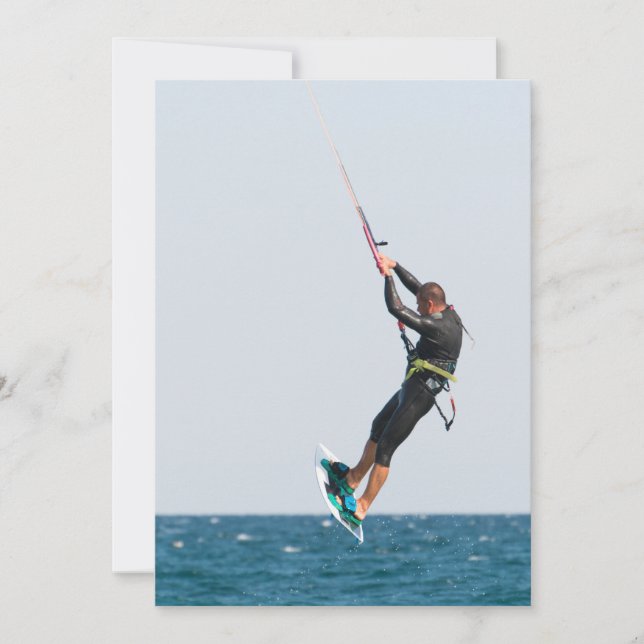 Kitesurfing (Vorderseite)