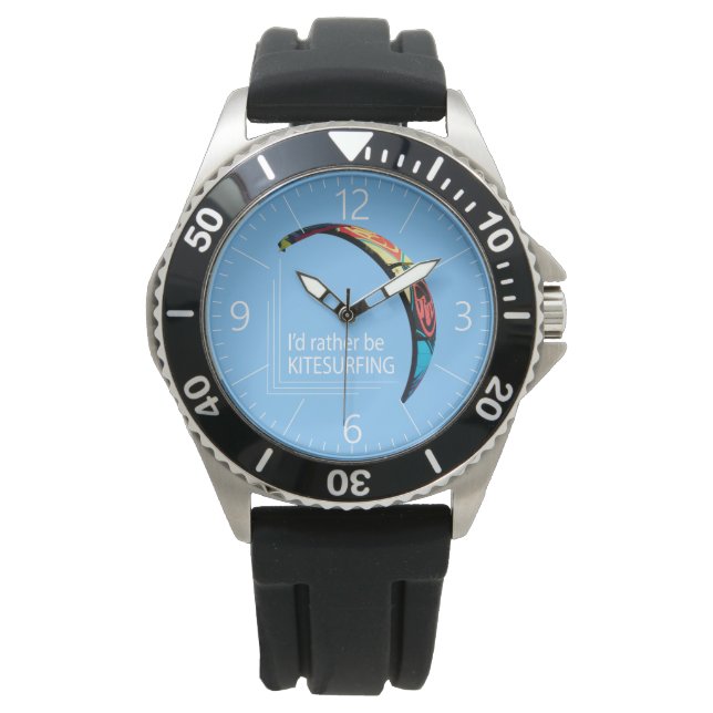Kitesurfing Armbanduhr (Vorderseite)