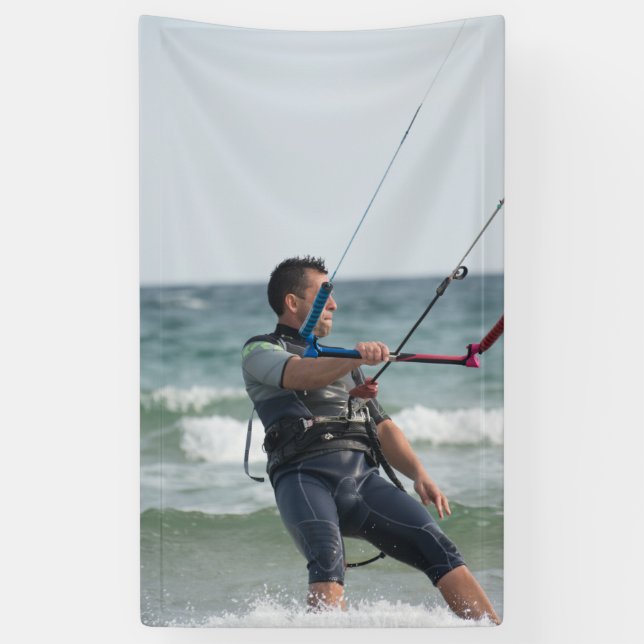 Kitesurfing Banner (Vertikal)
