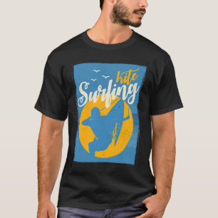 Kitesurfing, die Wellen reiten und dem WLAN folgen T-Shirt