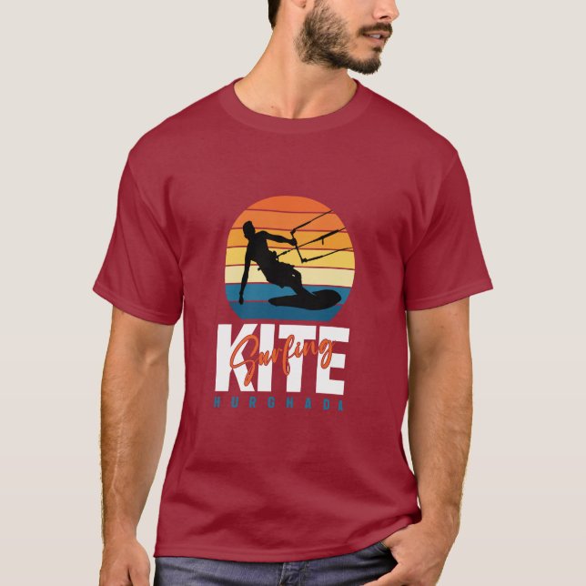 Kitesurfing Hurghada T-Shirt (Vorderseite)