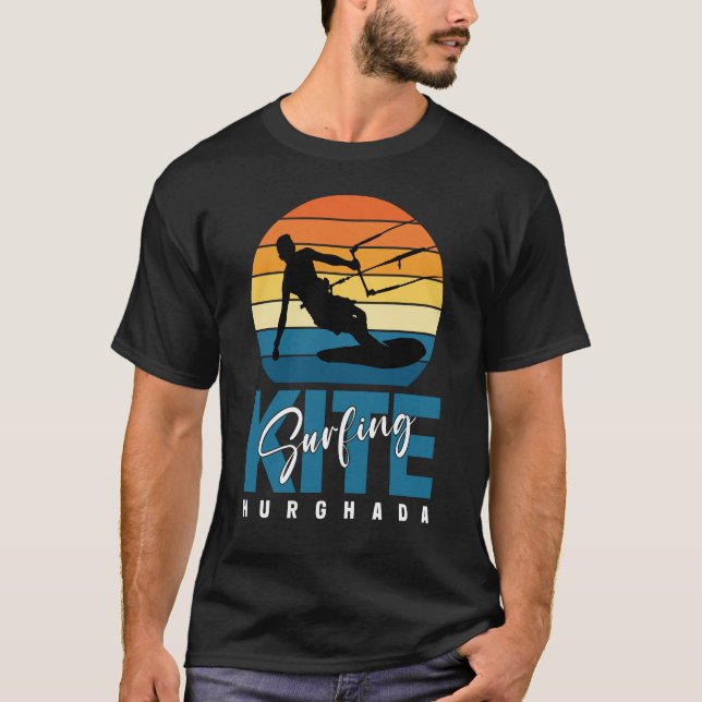 Kitesurfing Hurghada T - Shirt (Vorderseite)