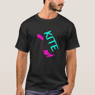 Kitesurfing Kitesurfer Kiteboard Surfen Vintage R T-Shirt
