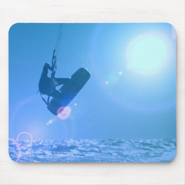 Kitesurfing Luft-Mausunterlagen Mousepad (Vorne)