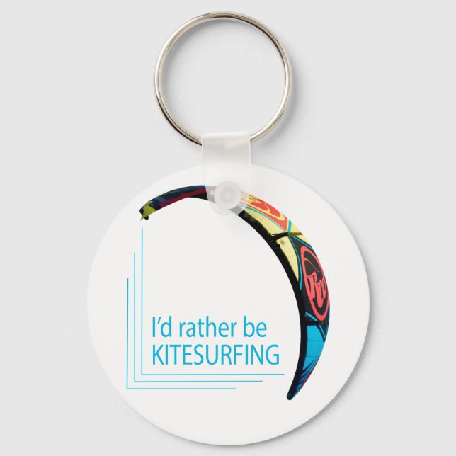 Kitesurfing Schlüsselanhänger (Vorderseite)