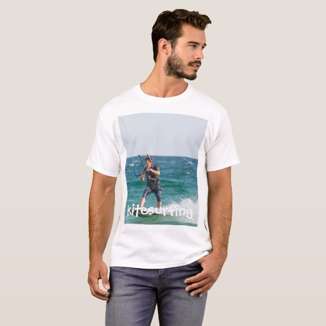 Kitesurfing T-Shirt (Vorne ganz)