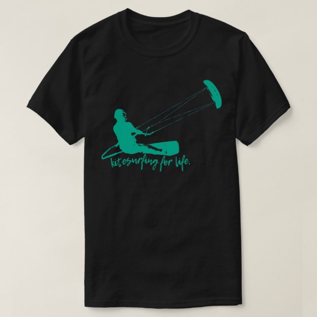 Kitesurfing T-Shirt (Design vorne)
