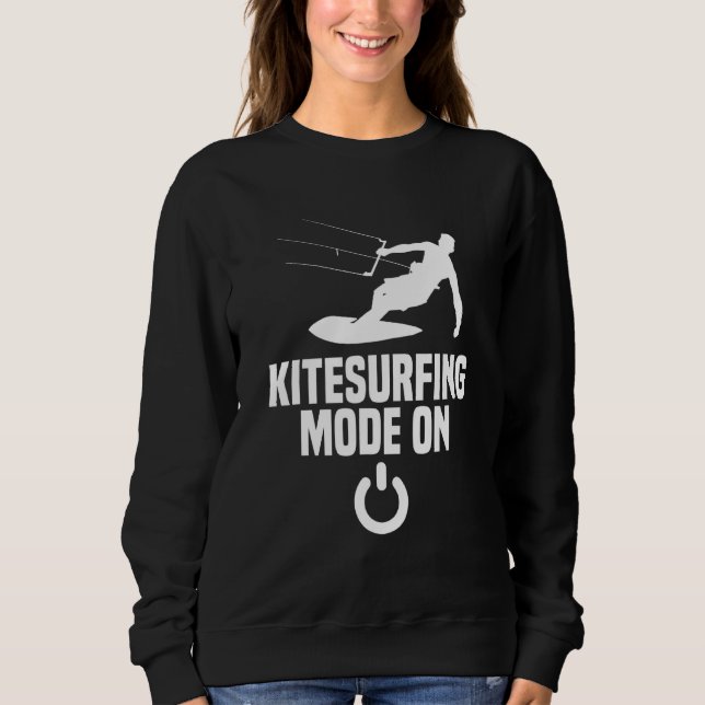 Kitesurfmodus Kitesurfen Sweatshirt (Vorderseite)