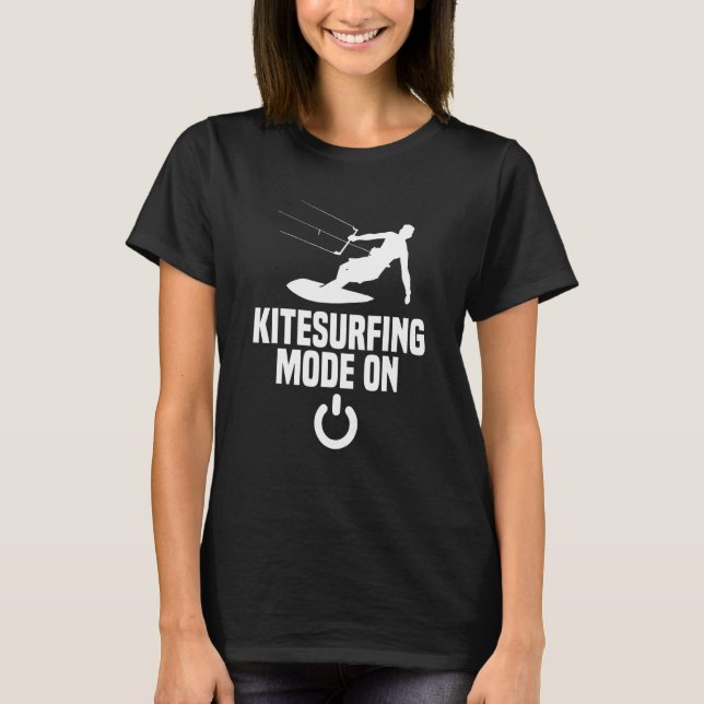 Kitesurfmodus Kitesurfen T-Shirt (Vorderseite)