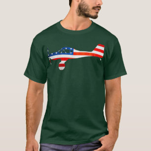 KitFox - Amerikanische Flagge T-Shirt