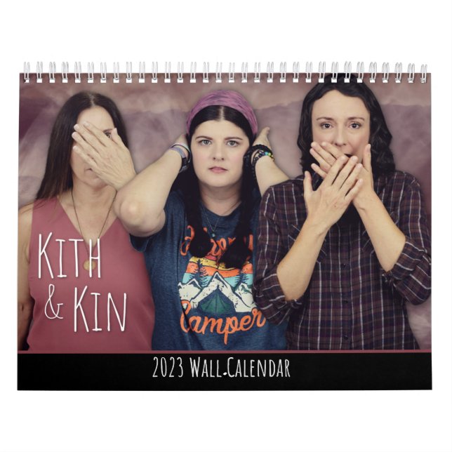 Kith & Kin 2023 Wall Calendar Kalender (Titelbild)