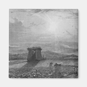 Kits Cot House Magnet