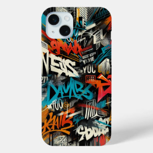 Kitsch 90er Graffiti Tags Spray Case-Mate iPhone Hülle
