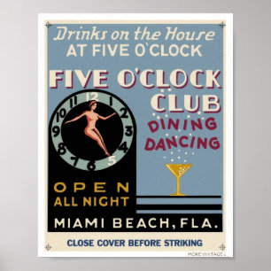 KITSCH VINTAGE WERBUNG POSTER