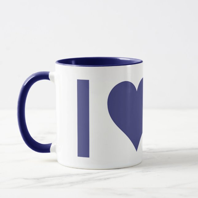 Kitschen Fatty Coffee Lover Tasse Deli Blue (Links)