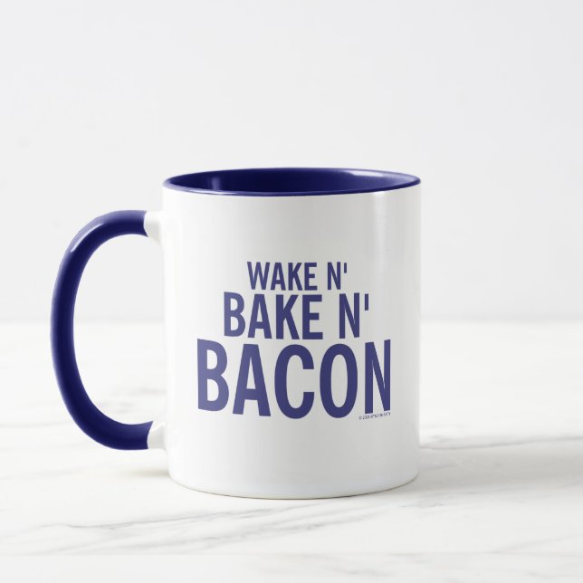 Kitschen Fatty Weck N' Bacon Tasse Deli Blue (Links)