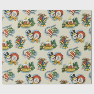 Kitschige Weihnachten Geschenkpapier