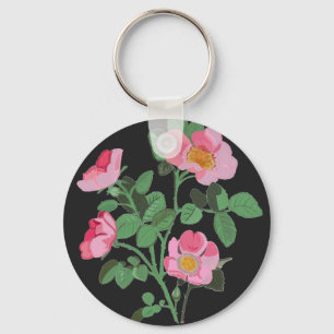 Kitschige Wilde Rosa Schlüsselanhänger